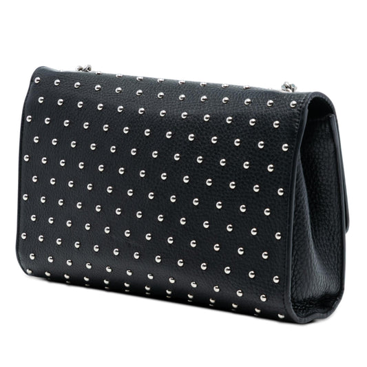 Gucci Medium Studded Leather Miss Bamboo Crossbody