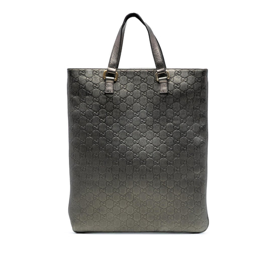 Gucci Metallic Guccissima Tote