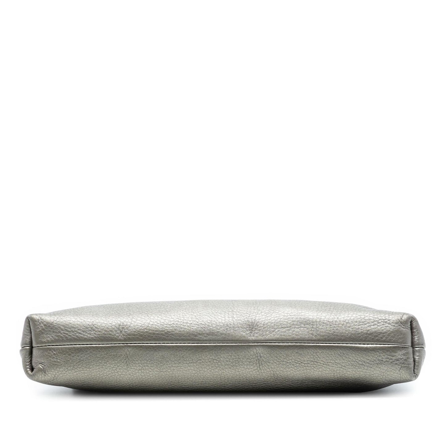 Gucci Metallic Leather Sienna Tassel Clutch