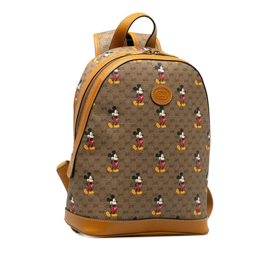 Luxury Gucci Trending 2025 Micro GG Mickey Mouse Dome Backpack (SHG-NTEeGW)