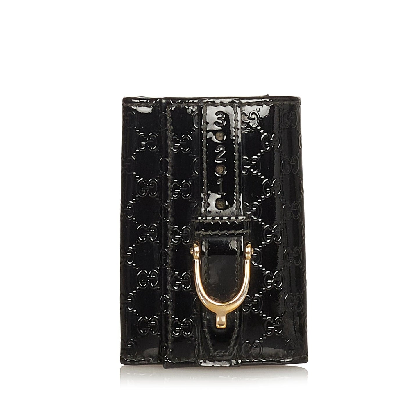 Luxury Gucci Trending 2025 MicroLuxury Gucci Trending 2025ssima Nice Patent Leather Key Holder (SHG-25188)