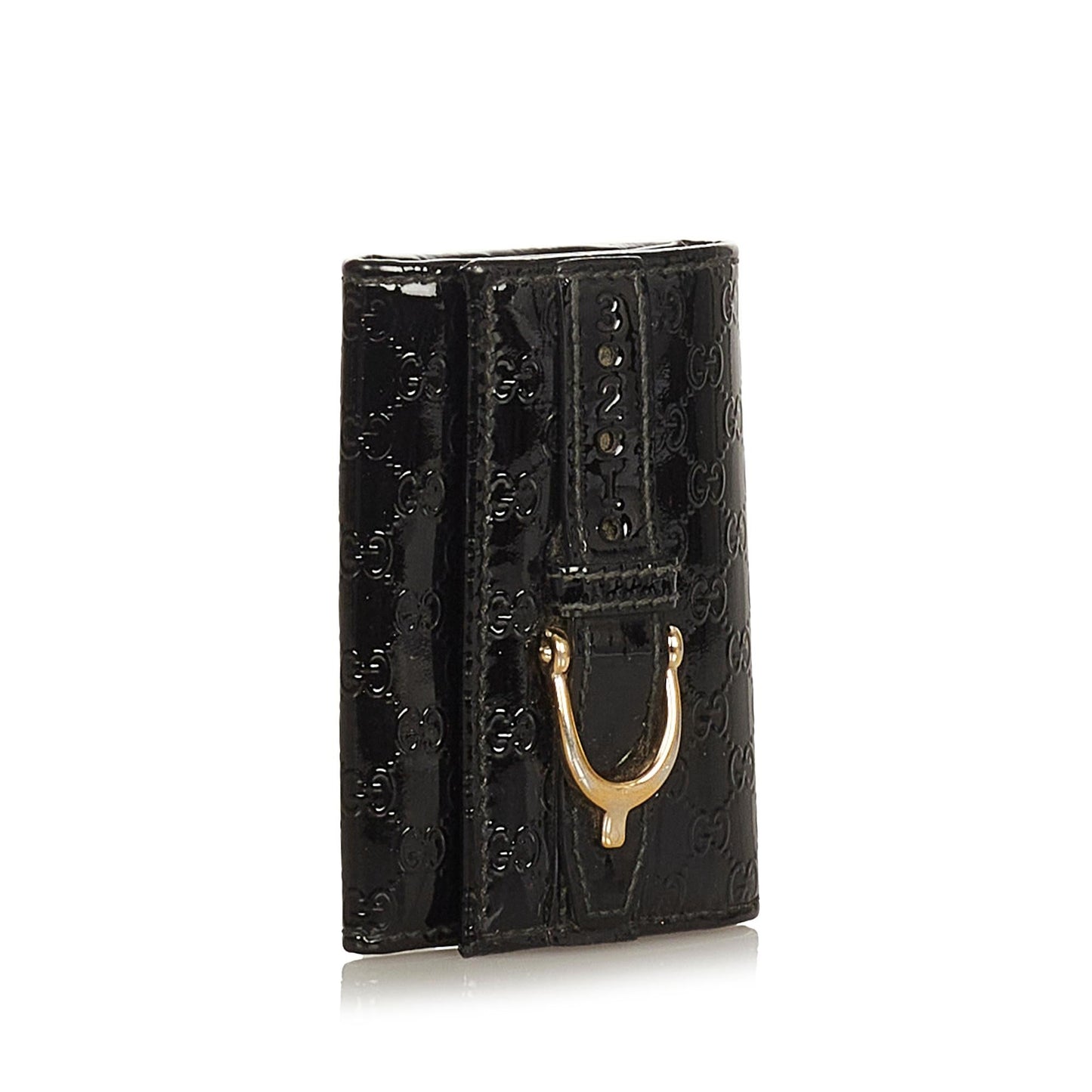 Luxury Gucci Trending 2025 MicroLuxury Gucci Trending 2025ssima Nice Patent Leather Key Holder (SHG-25188)