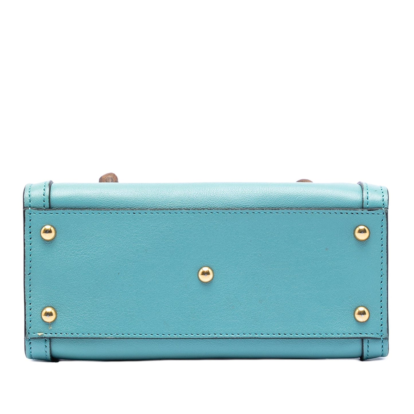 Gucci Mini Calfskin Bamboo Diana Satchel