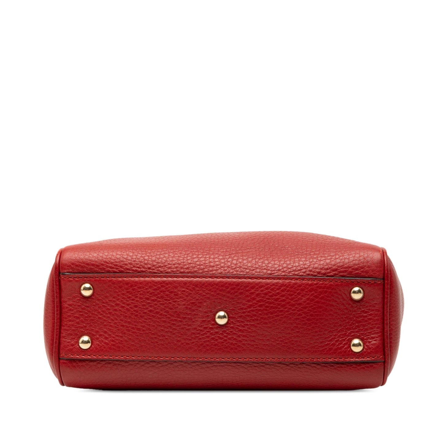 Gucci Mini Calfskin Bamboo Shopper Satchel
