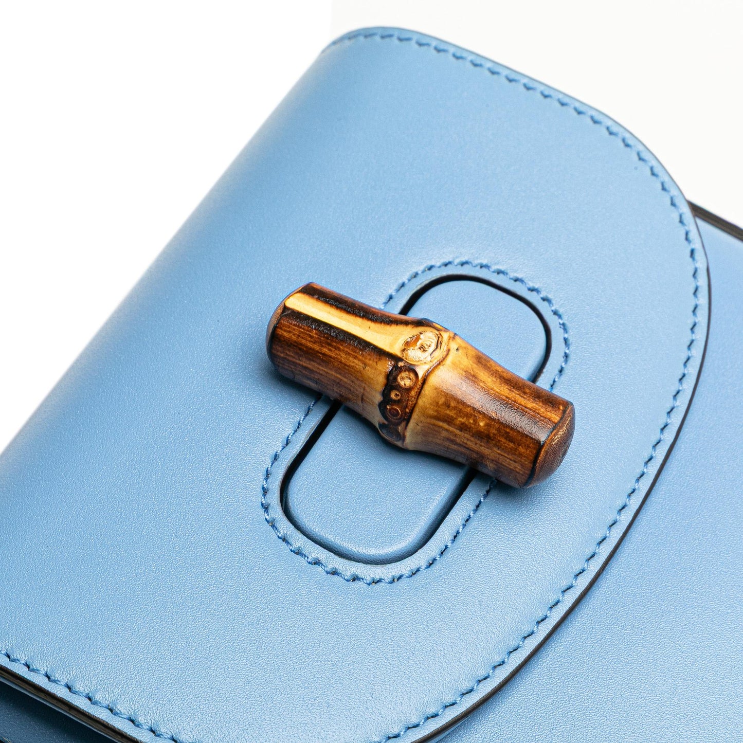 Gucci Mini Calfskin Bamboo Top Handle Bag