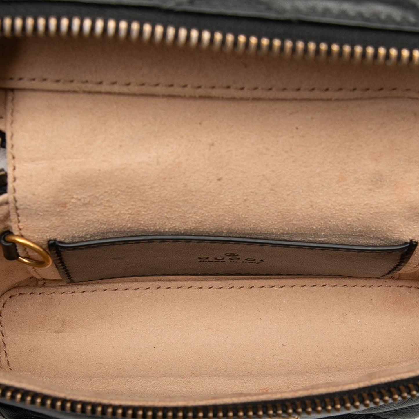 Gucci Mini GG Marmont Matelasse Leather Top Handle