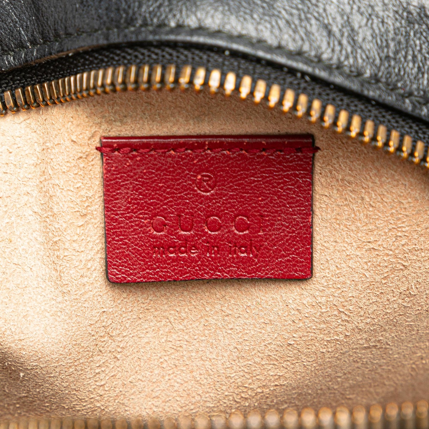 Gucci Mini GG Marmont Matelasse Leather Torchon Round Crossbody