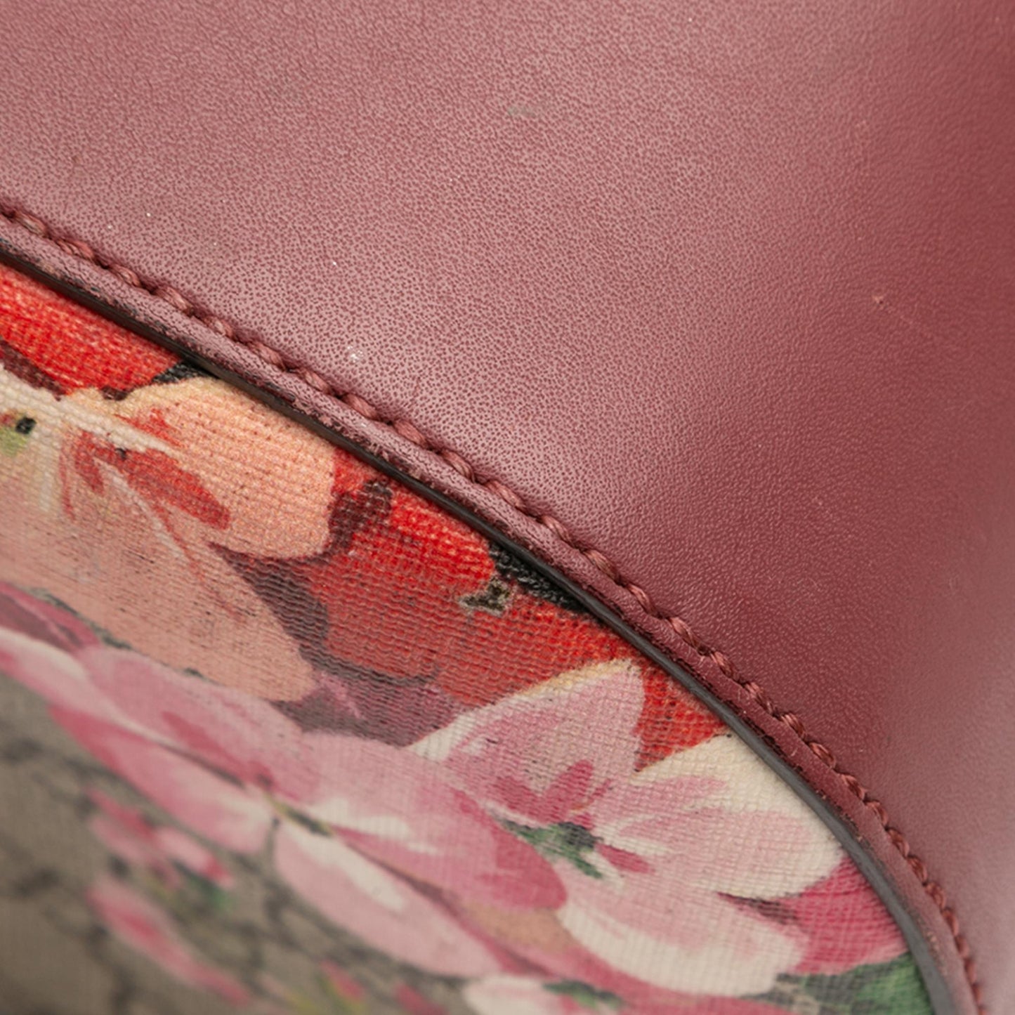 Gucci Mini GG Supreme Blooms Chain Crossbody