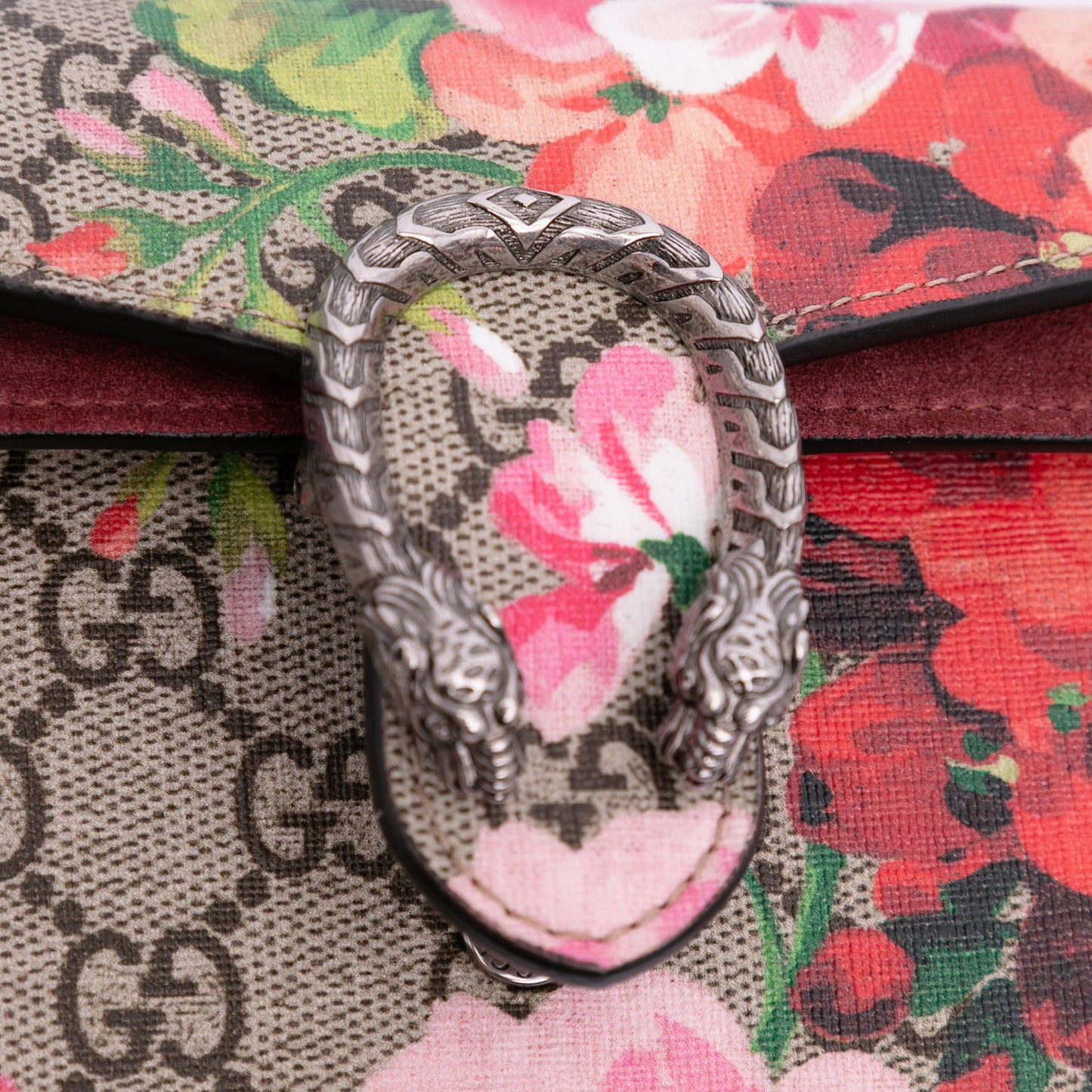 Gucci Mini GG Supreme Blooms Dionysus Crossbody