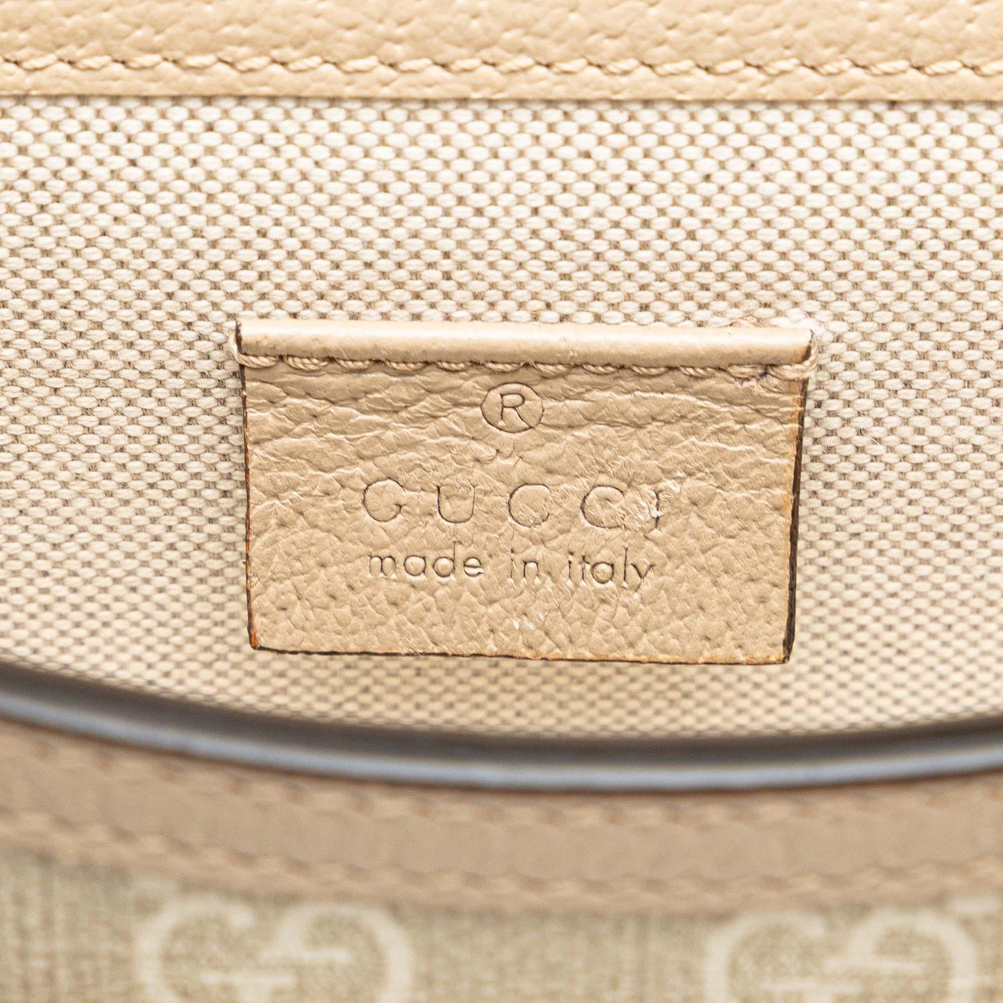 Gucci Mini GG Supreme Horsebit 1955 Crossbody