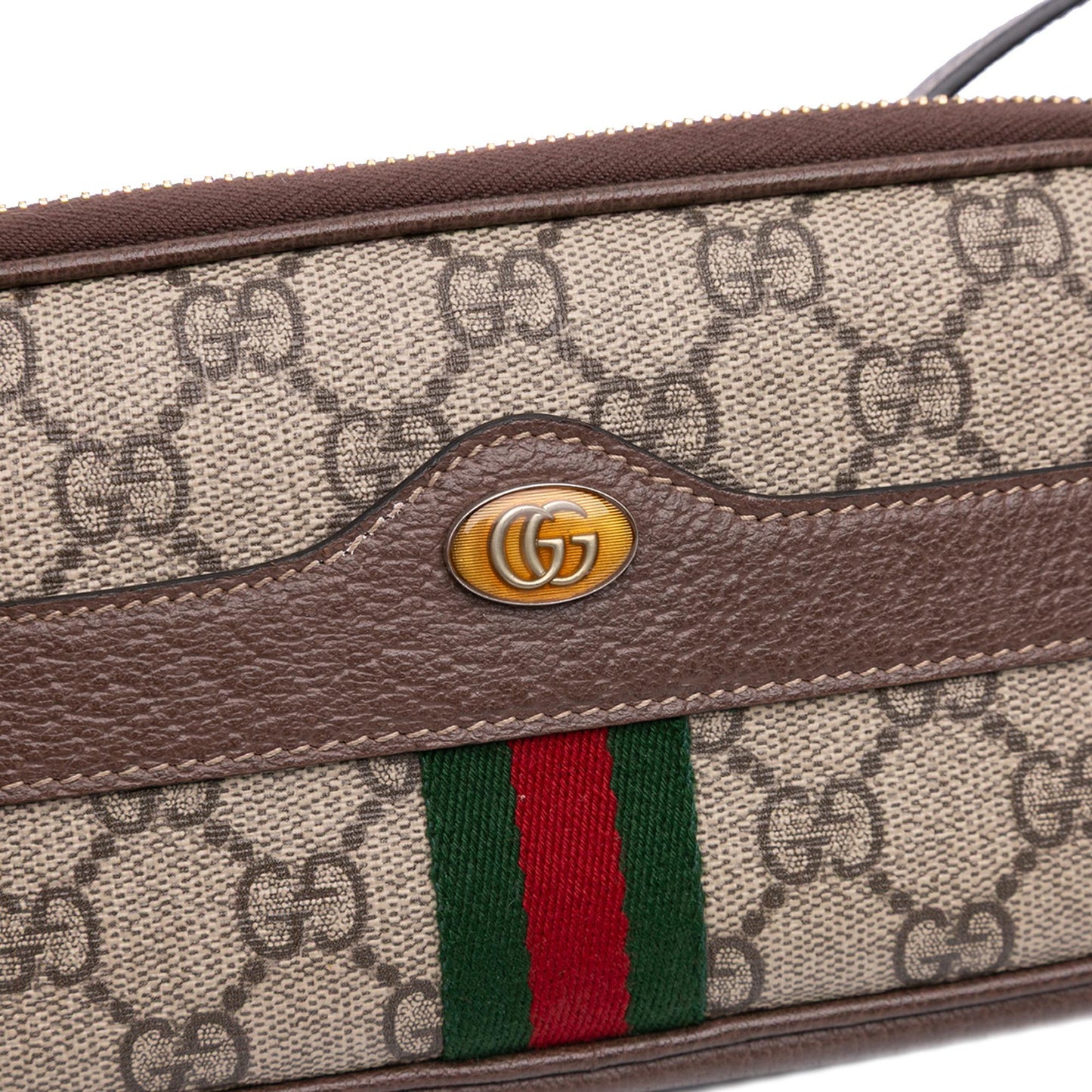 Gucci Mini GG Supreme Web Ophidia Crossbody