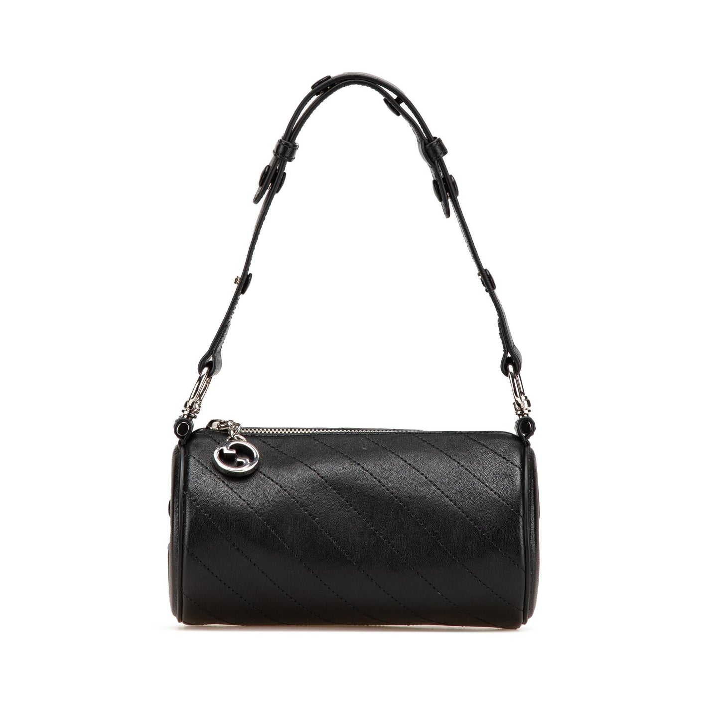 Gucci Mini Leather Blondie Barrel Shoulder Bag