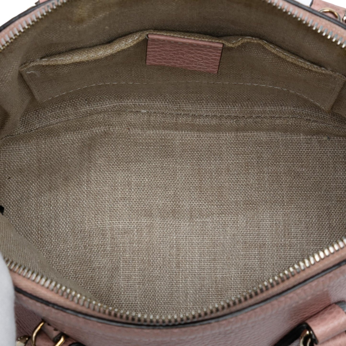 Gucci Mini Leather GG Charm Dome Satchel