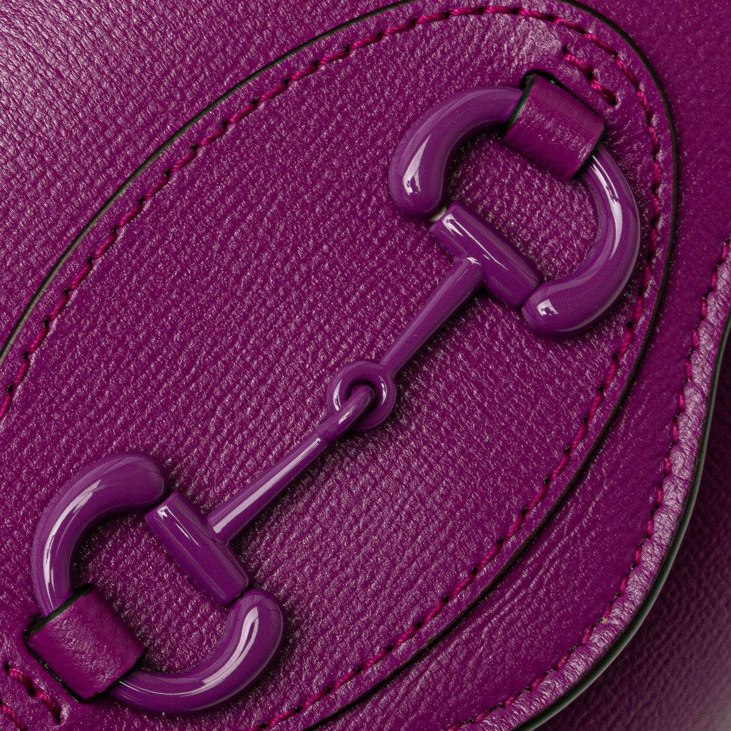 Gucci Mini Leather Horsebit 1955 Web Crossbody