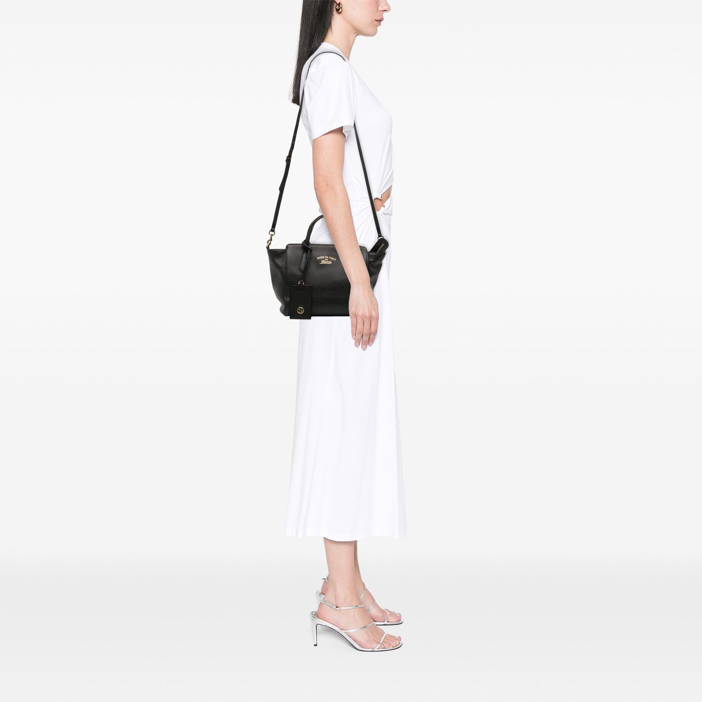 Gucci Mini Leather Swing Satchel