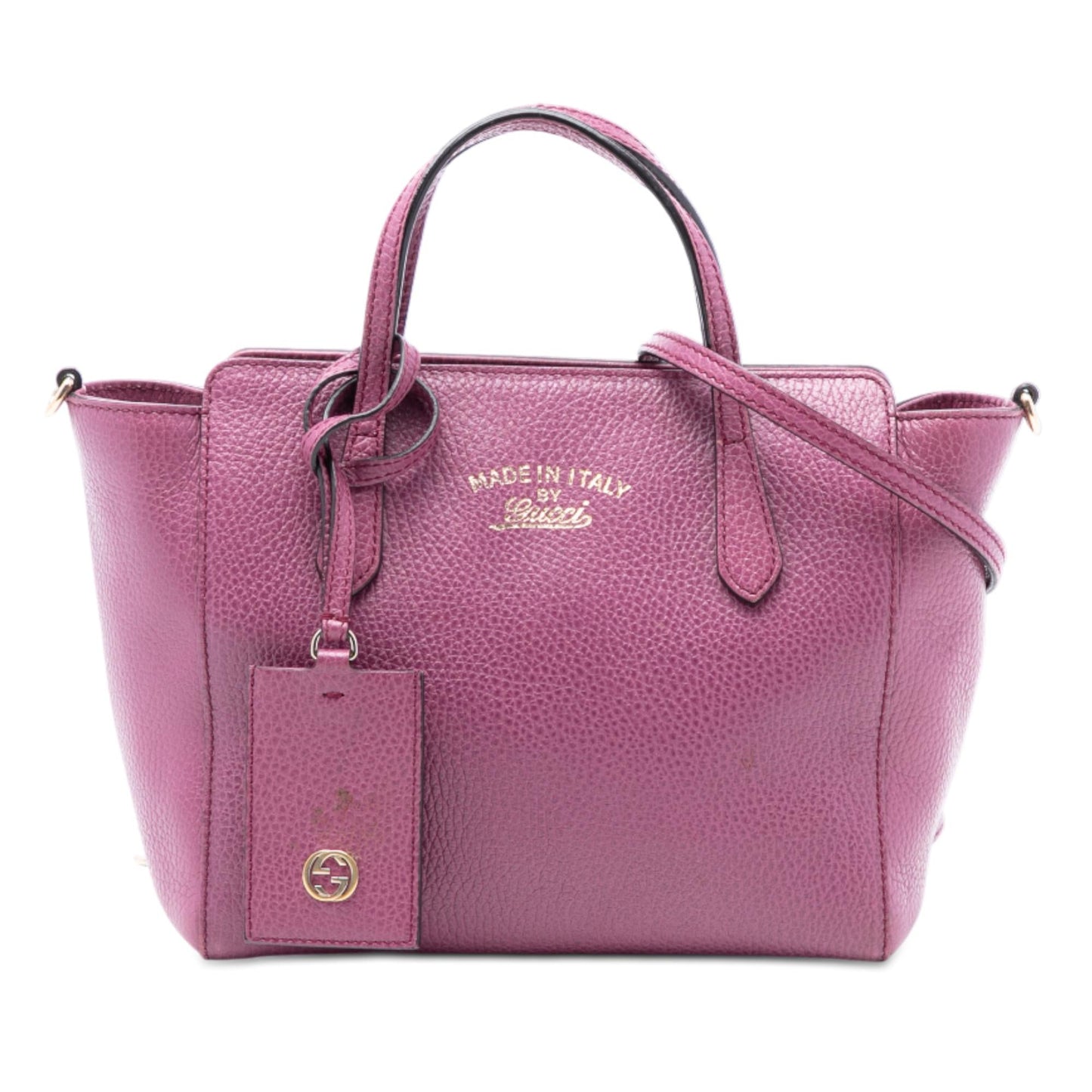 Gucci Mini Leather Swing Satchel