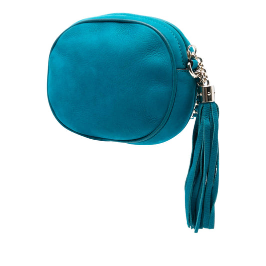 Gucci Mini Pebbled Calfskin Soho Chain Crossbody