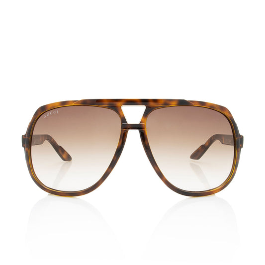 Gucci Oversized Aviator Sunglasses