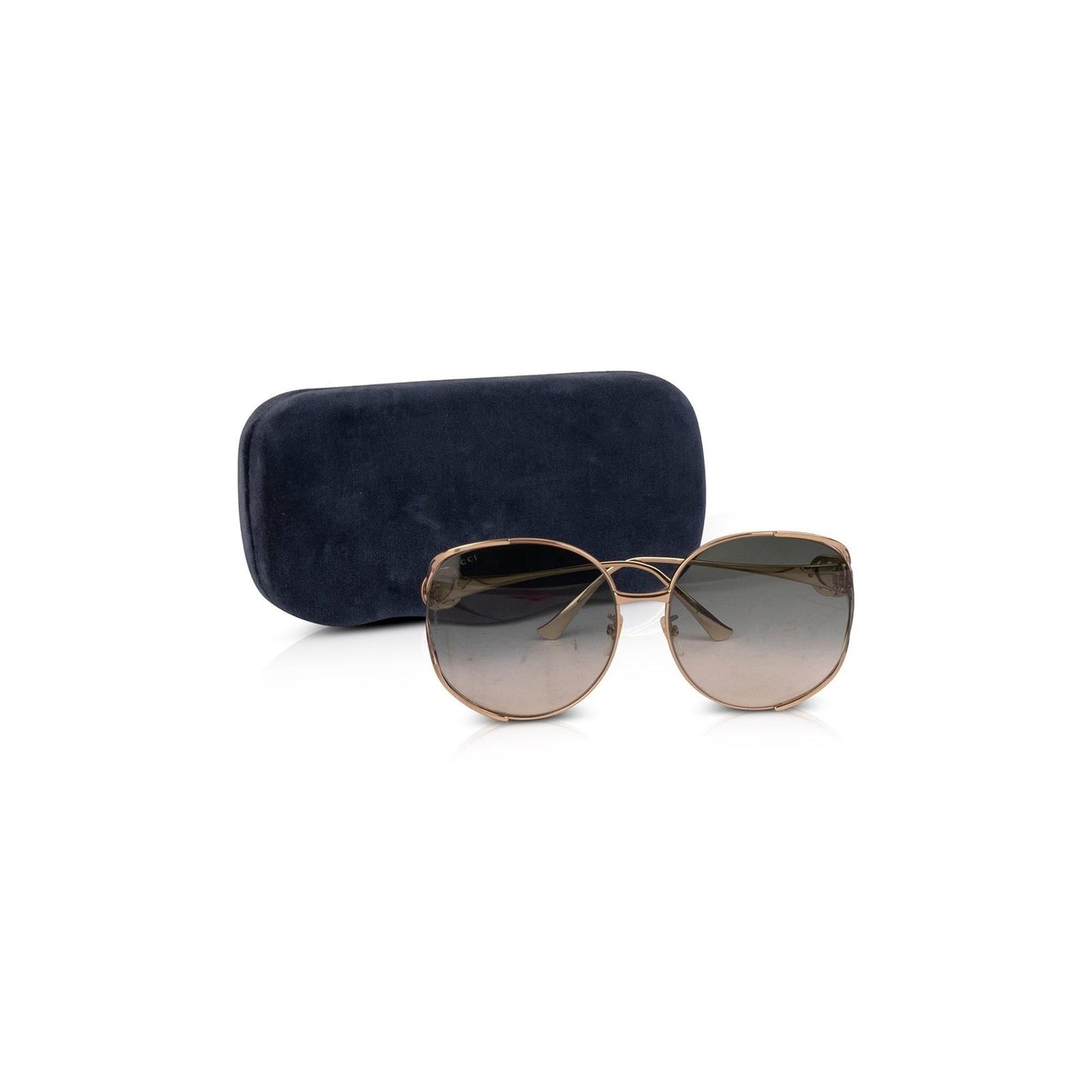 Gucci Oversized Round Frame Sunglasses