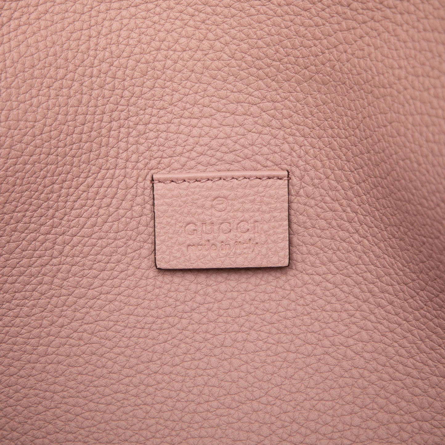 Gucci Pebbled Calfskin Soft Jackie Clutch