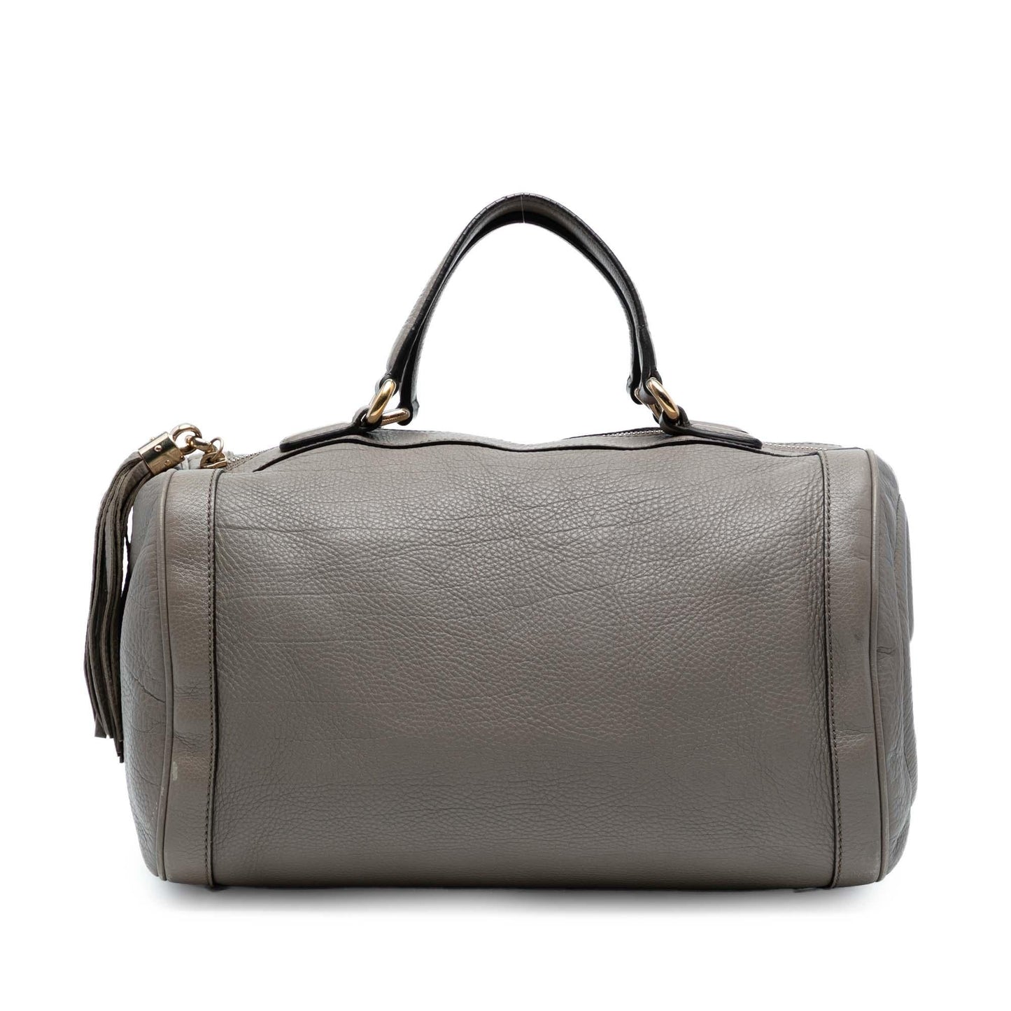 Gucci Pebbled Calfskin Soho Cellarius Boston