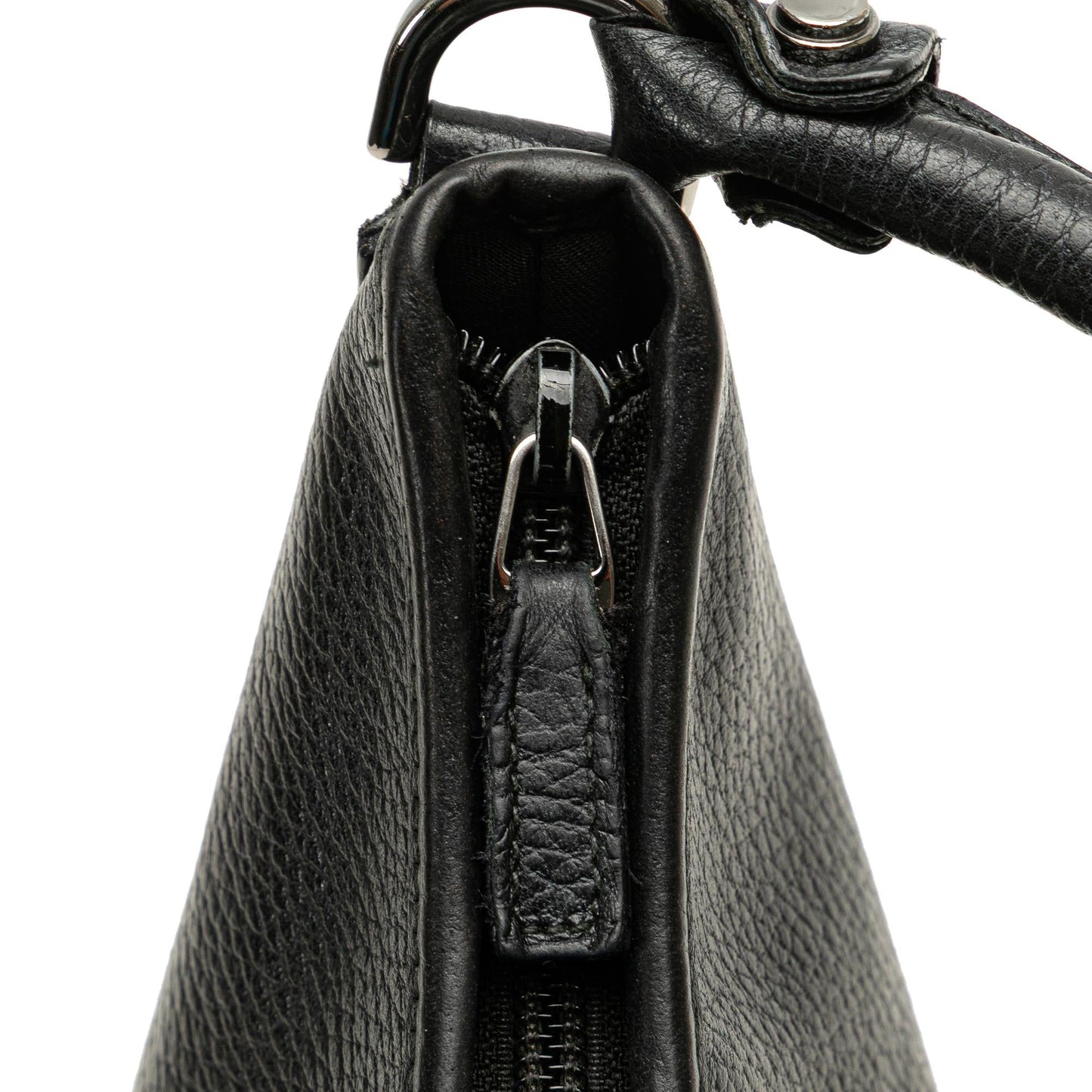 Gucci Pebbled Leather Abbey D Ring Shoulder Bag