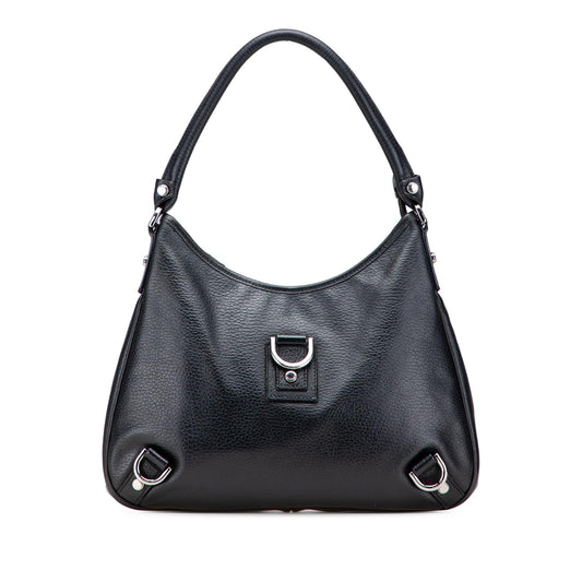 Gucci Pebbled Leather Abbey D Ring Shoulder Bag