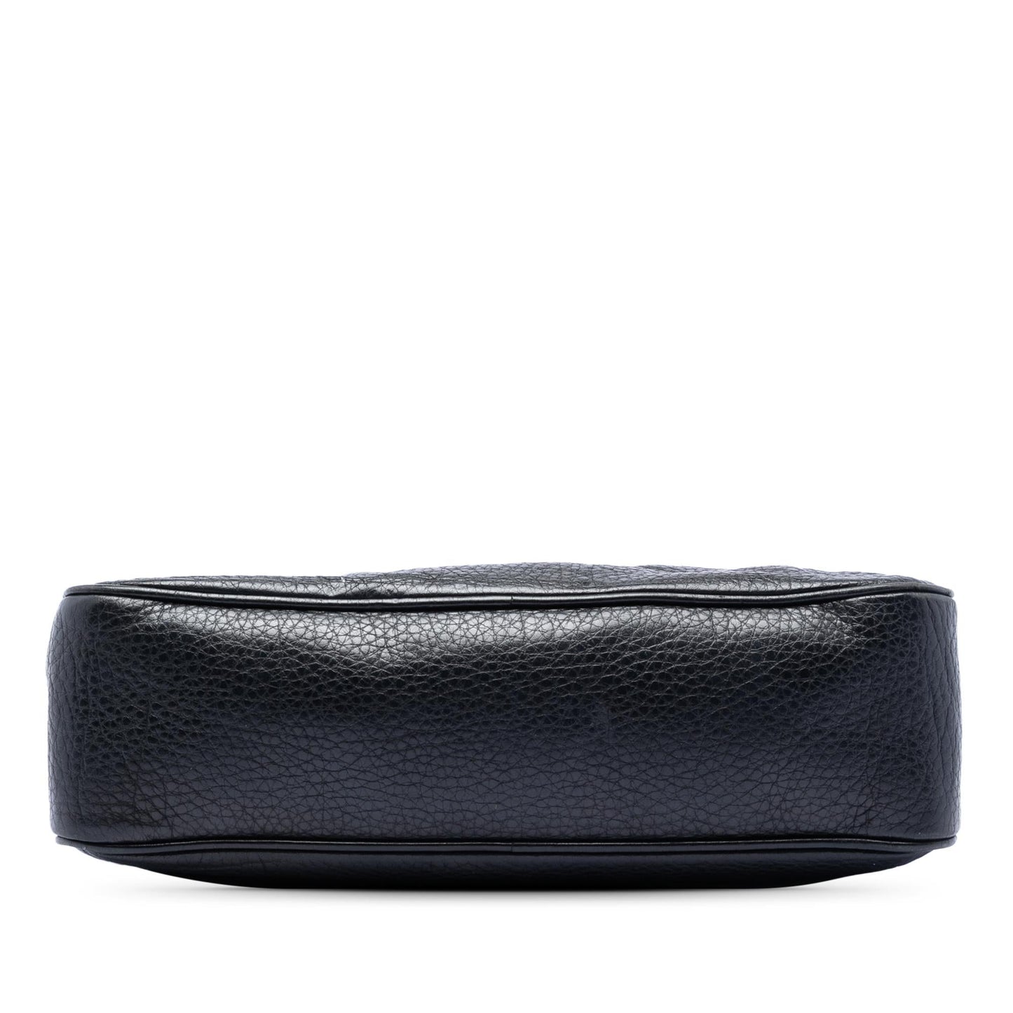 Gucci Pebbled Leather Soho Chain Zip Shoulder Bag