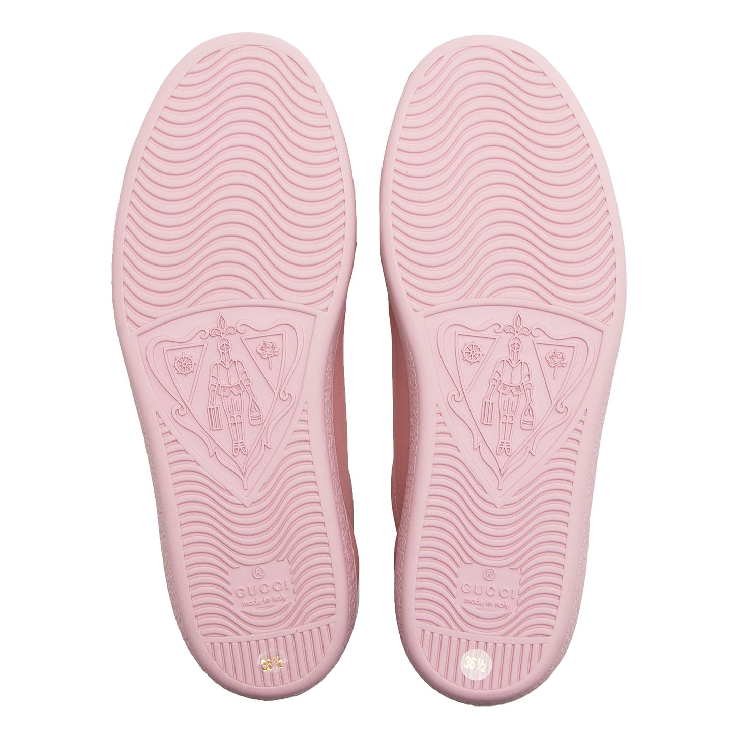 Gucci Perforated Leather Interlocking GG Ace Sneakers - Size 6.5 / 36.5 (SHF-23325)