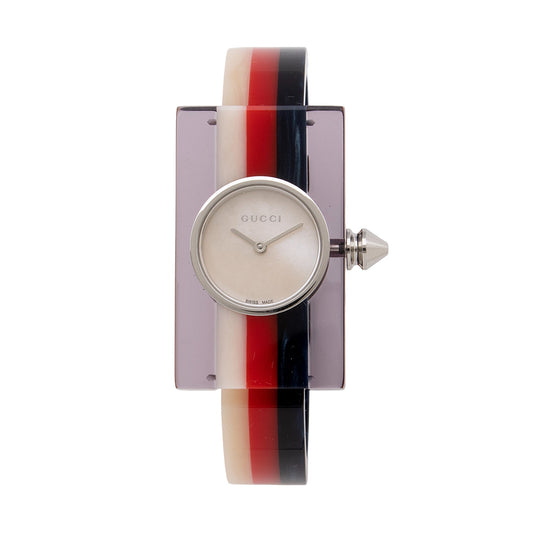 Gucci Resin Vintage Web Rectangular Watch (SHF-gOEPWE)