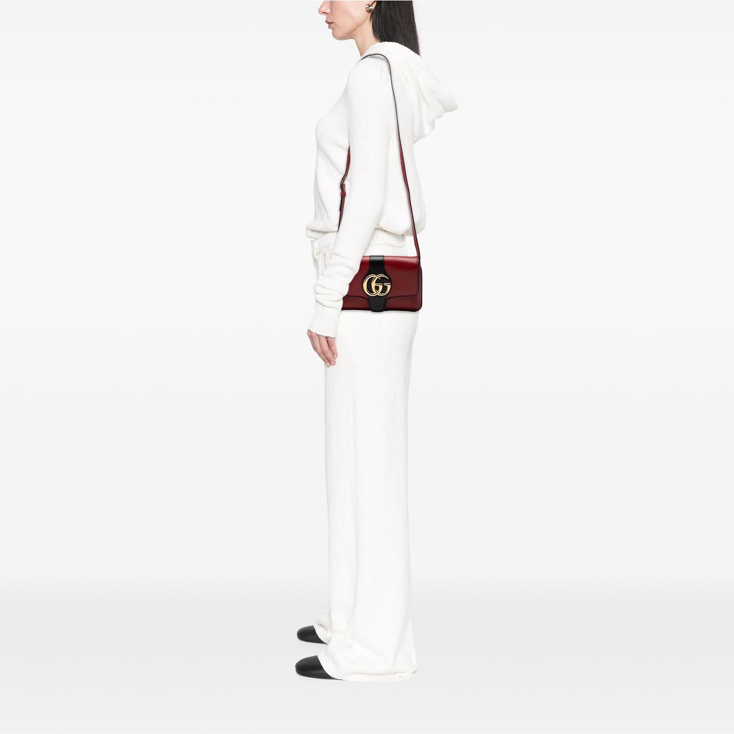 Gucci Small Bicolor Leather Arli Crossbody