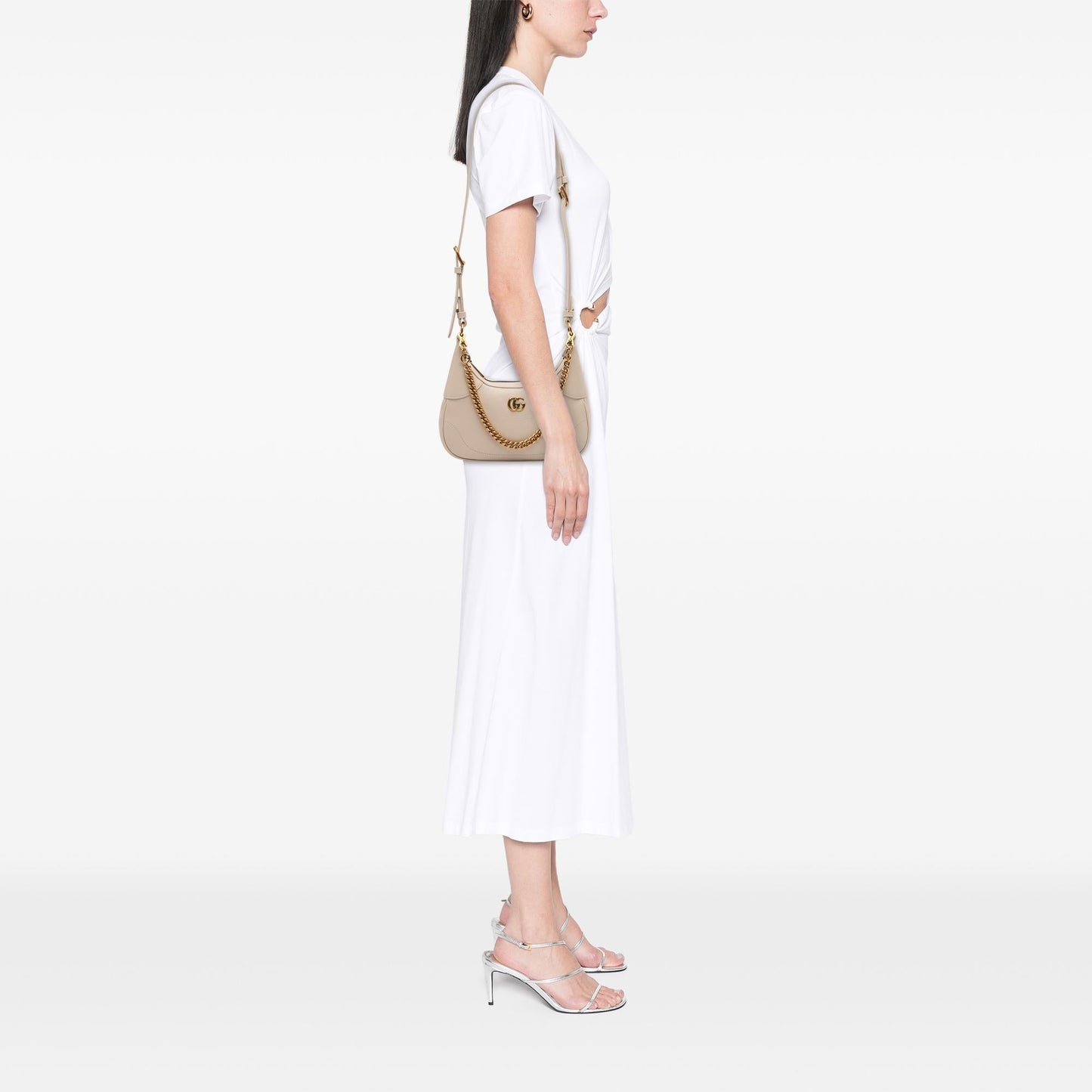 Gucci Small Calfskin Aphrodite Satchel