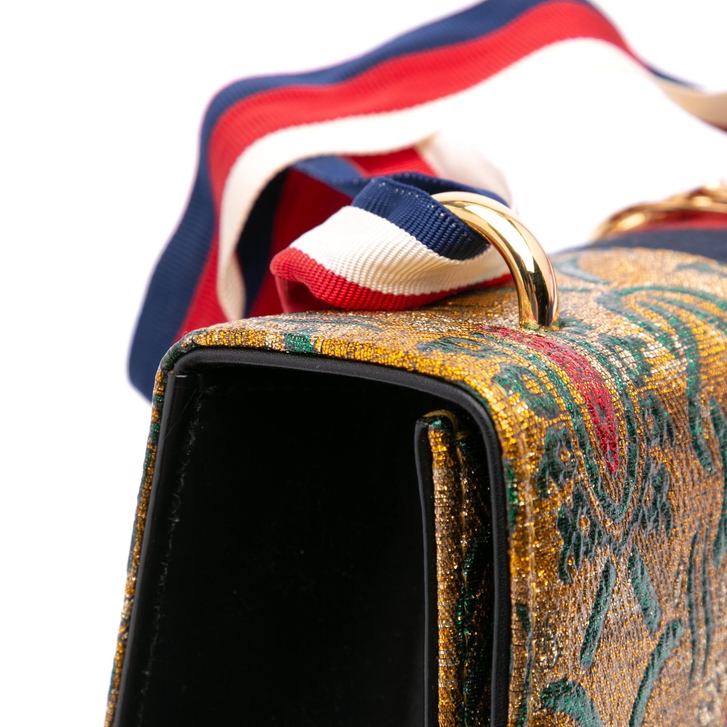 Gucci Small Canvas Brocade Sylvie Satchel