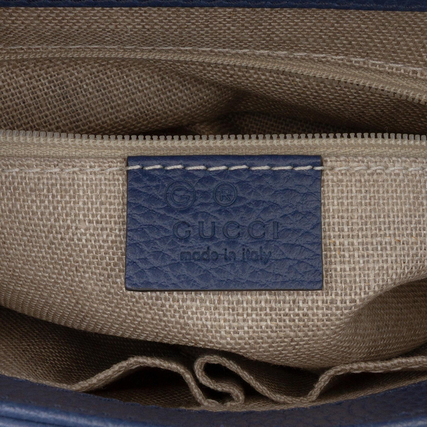 Gucci Small Dollar Calf Interlocking G Satchel