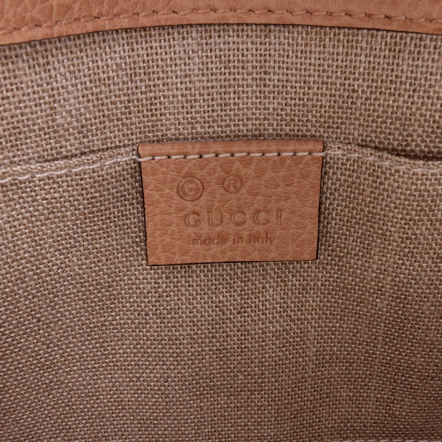 Gucci Small Dollar Calfskin Interlocking G Crossbody