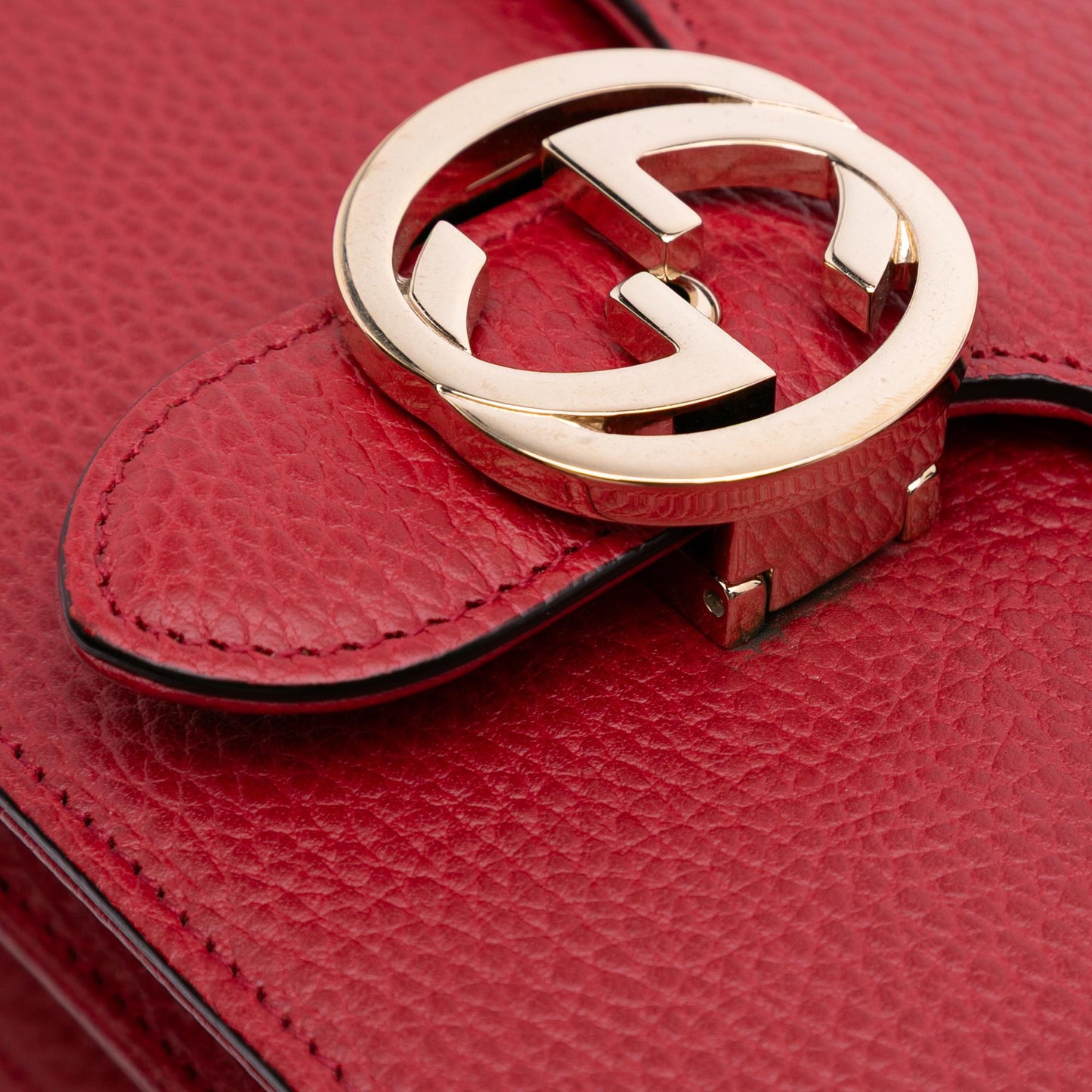 Gucci Small Dollar Calfskin Interlocking G Crossbody