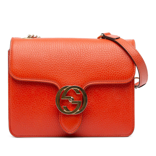 Gucci Small Dollar Calfskin Interlocking G Crossbody