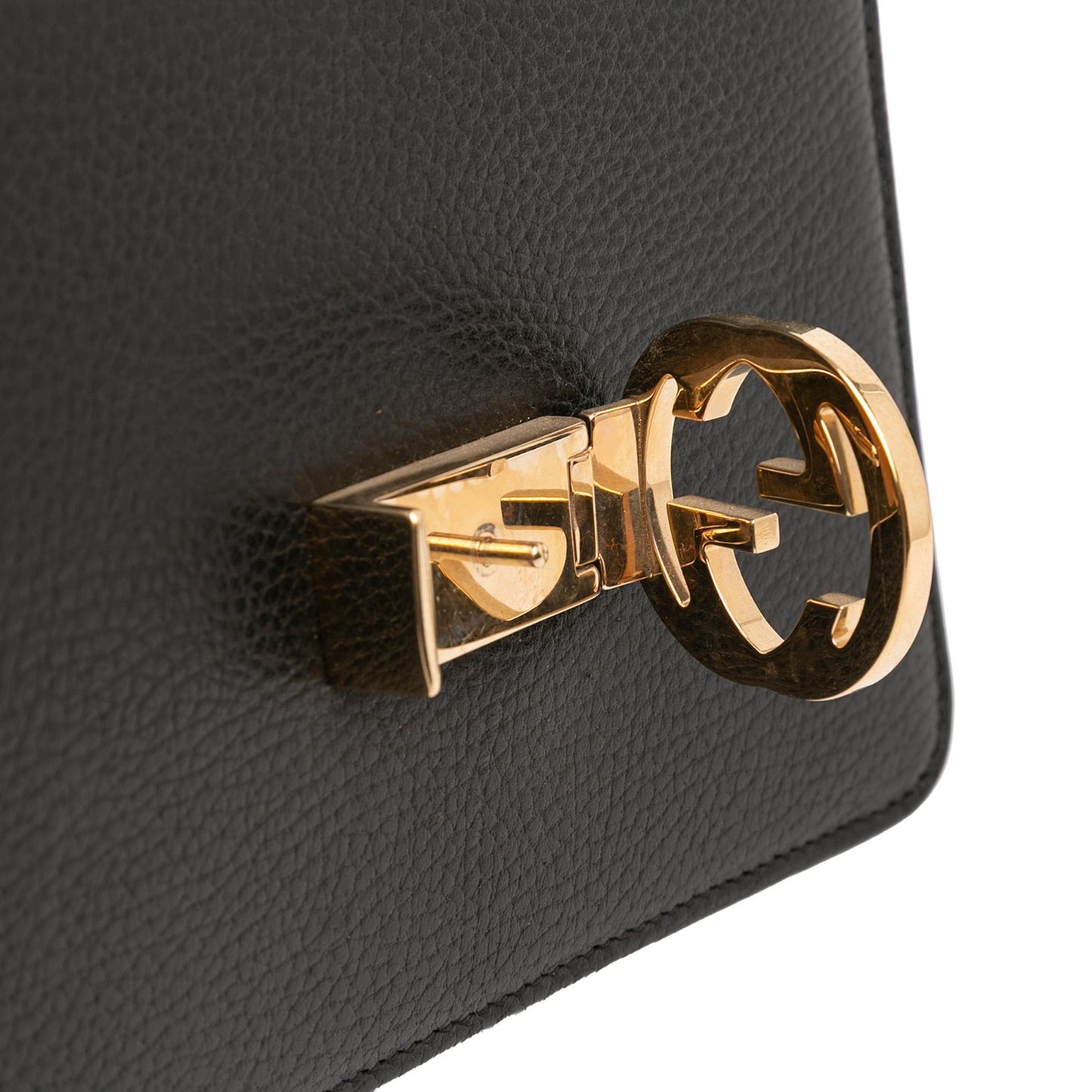 Gucci Small Dollar Calfskin Interlocking G Crossbody