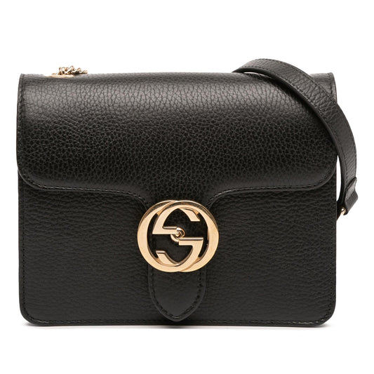 Gucci Small Dollar Calfskin Interlocking G Crossbody