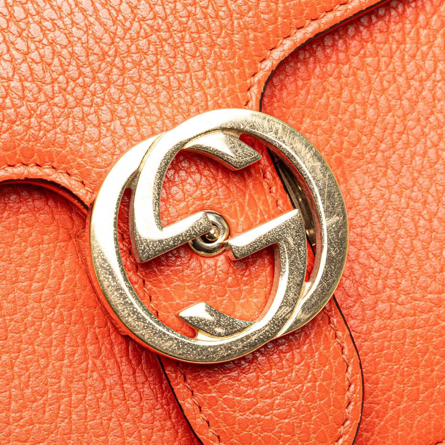 Gucci Small Dollar Calfskin Interlocking G Crossbody