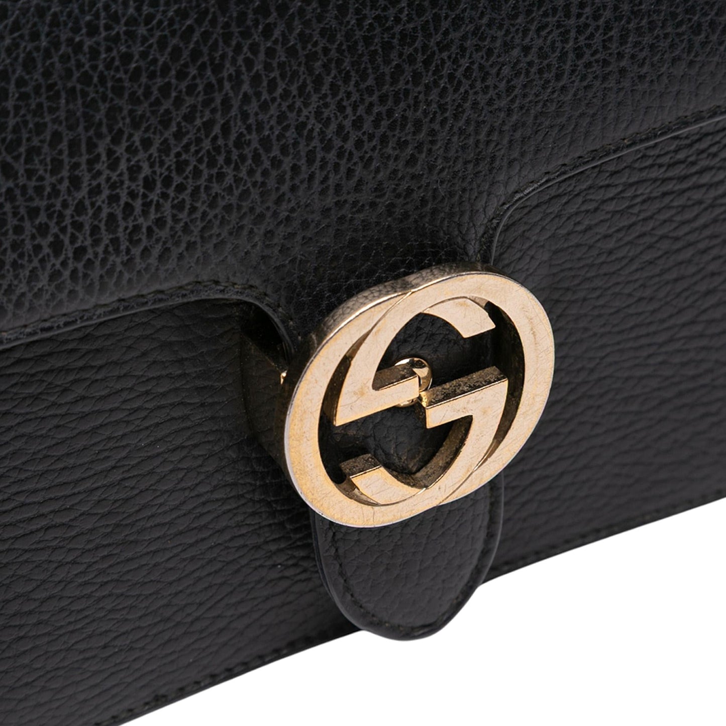 Gucci Small Dollar Calfskin Interlocking G Crossbody
