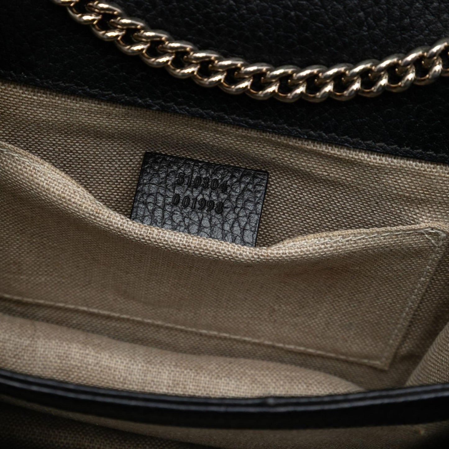 Gucci Small Dollar Calfskin Interlocking G Crossbody