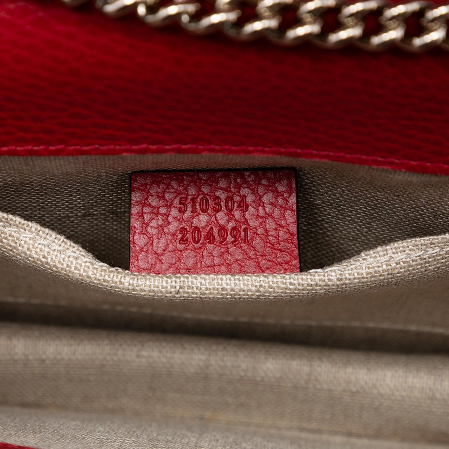 Gucci Small Dollar Calfskin Interlocking G Crossbody
