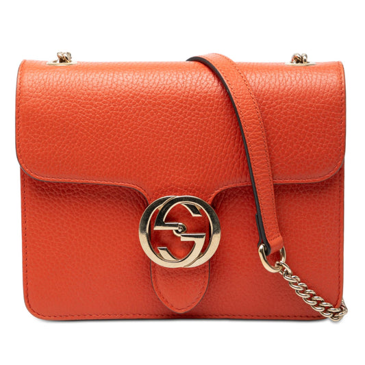 Gucci Small Dollar Calfskin Interlocking G Crossbody