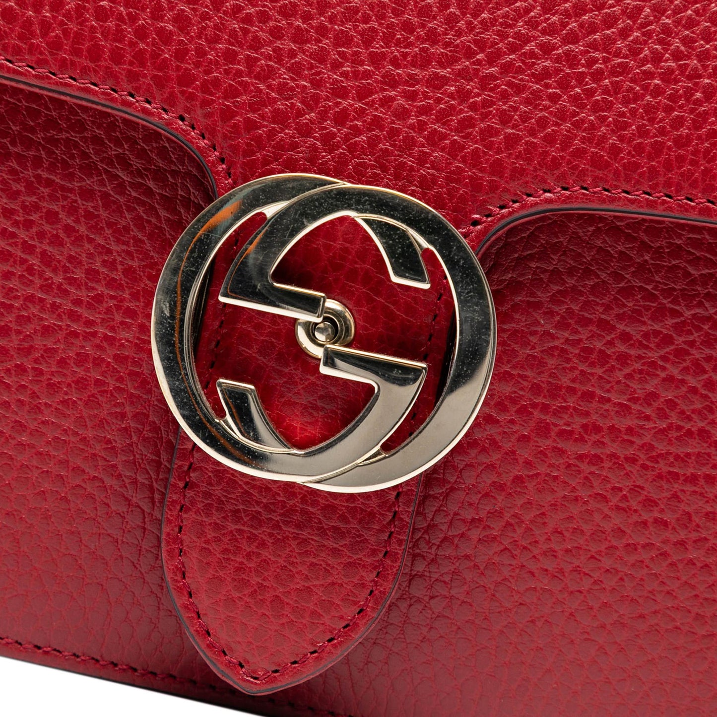 Gucci Small Dollar Calfskin Interlocking G Crossbody