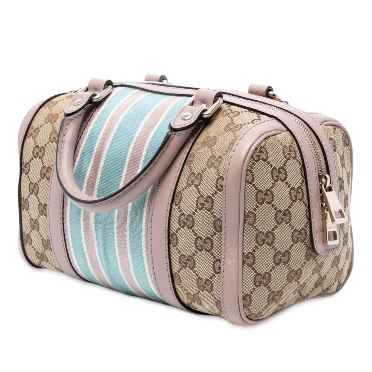 Gucci Small GG Canvas Web Joy Boston Bag