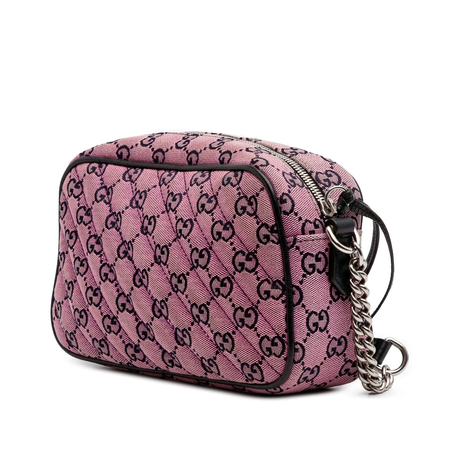 Gucci Small GG Marmont Matelasse Canvas Crossbody