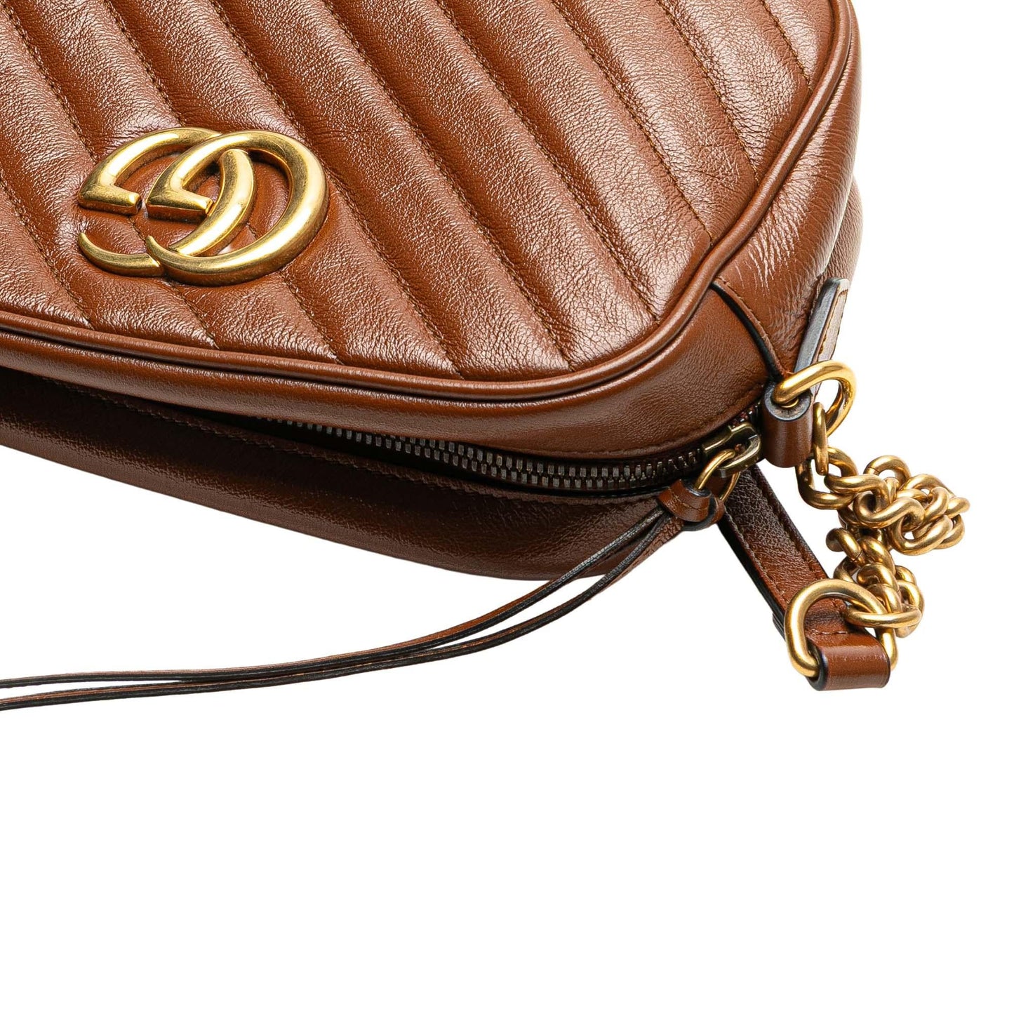 Gucci Small GG Marmont Matelasse Leather Crossbody
