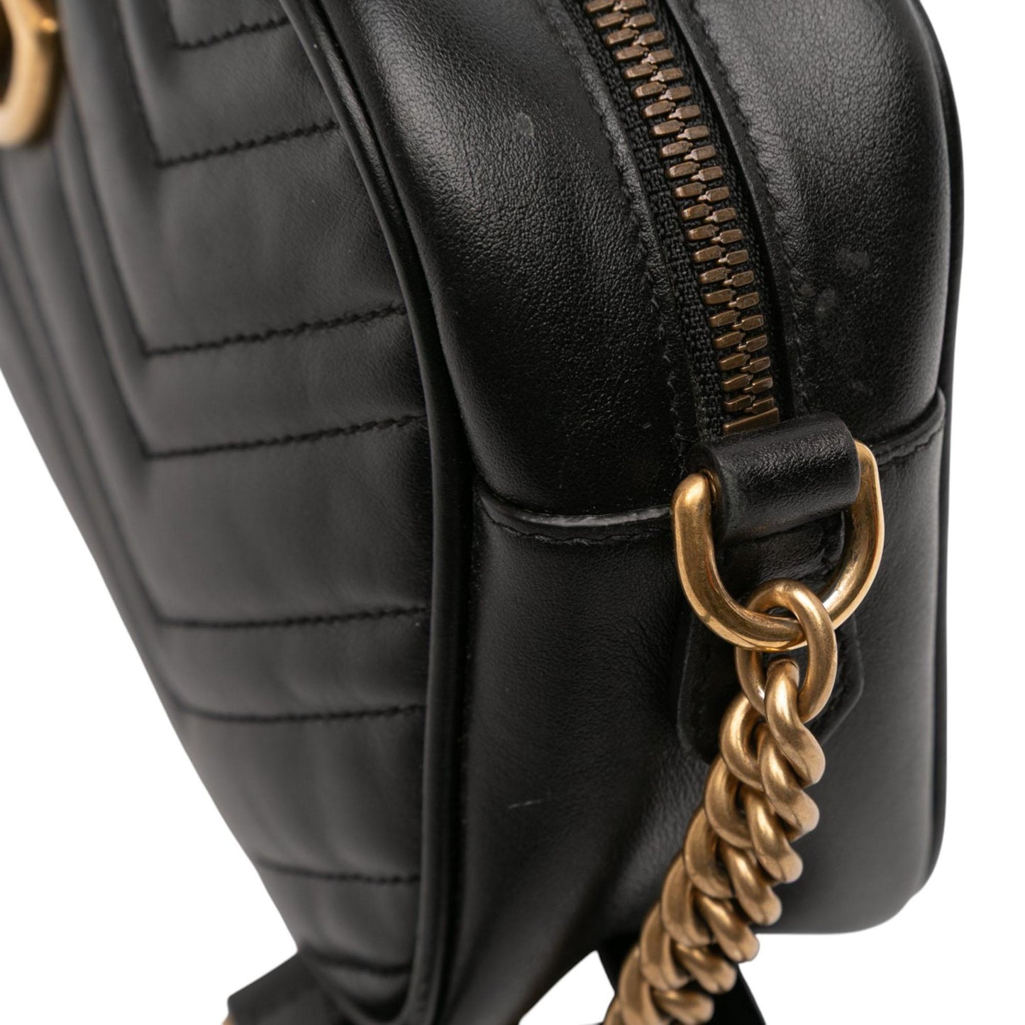 Gucci Small GG Marmont Matelasse Leather Crossbody