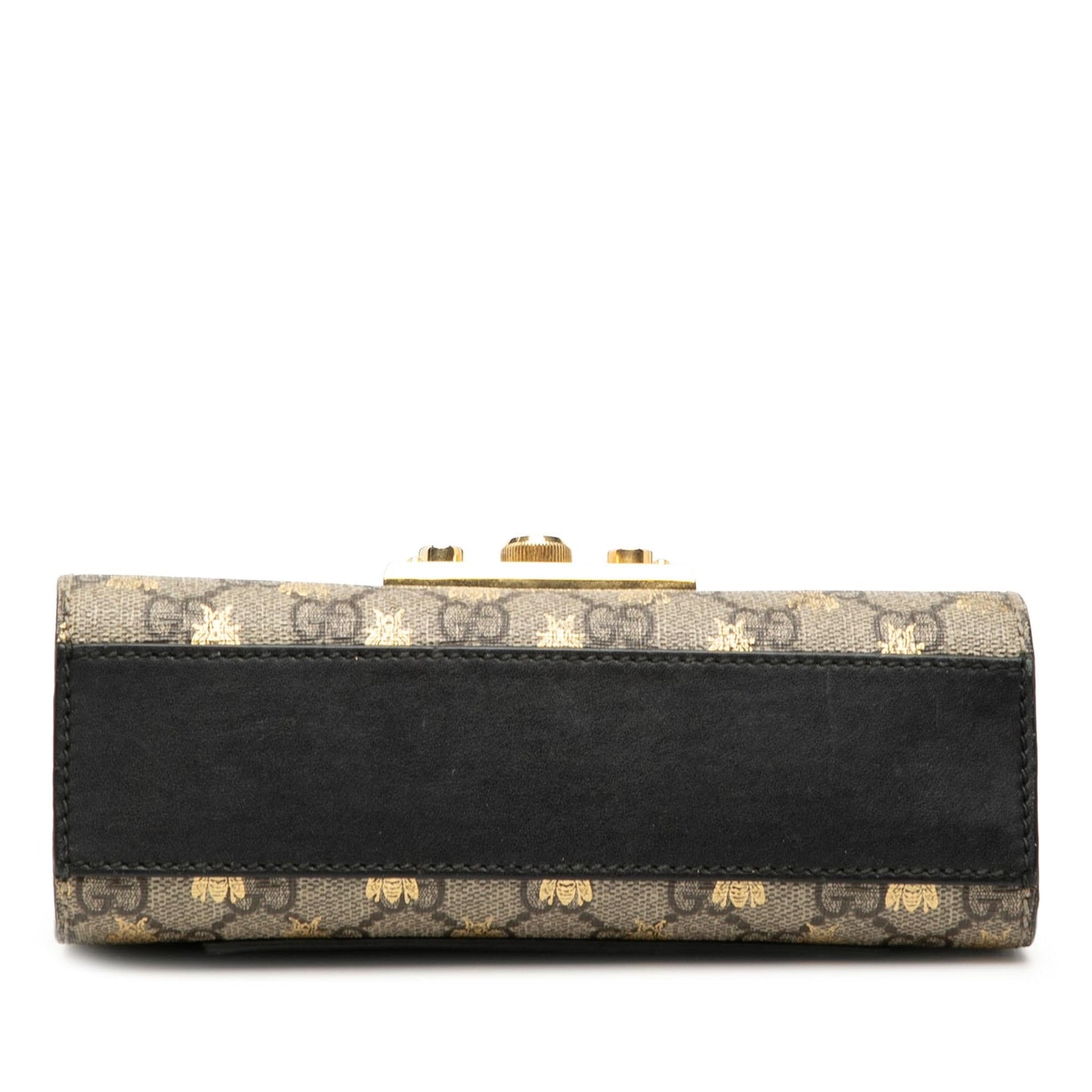Gucci Small GG Supreme Bee Padlock Crossbody